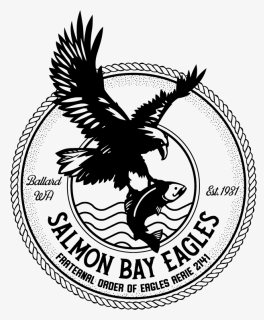 Salmon Bay Eagles 2141 Logo - Hawk, HD Png Download, Free Download
