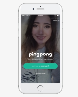 Ping Pong Musically Video Messaging App Home Screen - Musical Ly Phone Screen, HD Png Download, Free Download