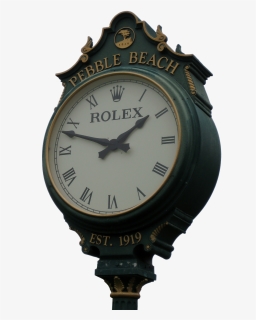 Clock Grandfather Clock Rolex - Pebble Beach On Cannery Row, HD Png Download, Free Download