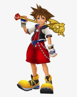 Transparent Kingdom Hearts Sora Png - Kh1 Sora, Png Download, Free Download