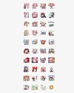 Madoka Magica Side Story Line Sticker Gif & Png Pack - Madoka Magica Line Stickers, Transparent Png, Free Download
