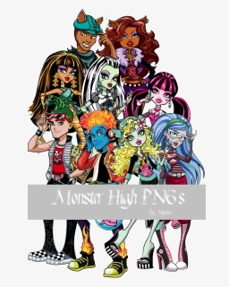 Monster High Png By Nyssa-89 - De Monster High Png, Transparent Png, Free Download