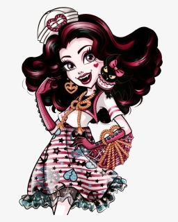 Shriek Wrecked Profile Art Monster High - Monster High Draculaura Png, Transparent Png, Free Download