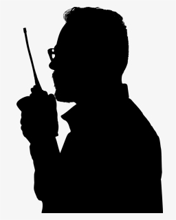 Walkie Talkie Silhouette, HD Png Download, Free Download