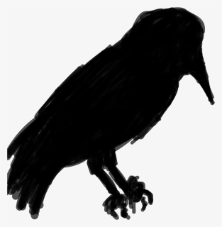 Another Tip I Learnt In Uni Is Drawing Silhouettes - Raven, HD Png Download, Free Download