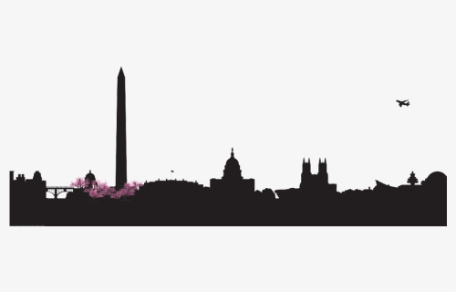 Washington Dc Skyline Silhouette Clipart , Png Download, Transparent Png, Free Download