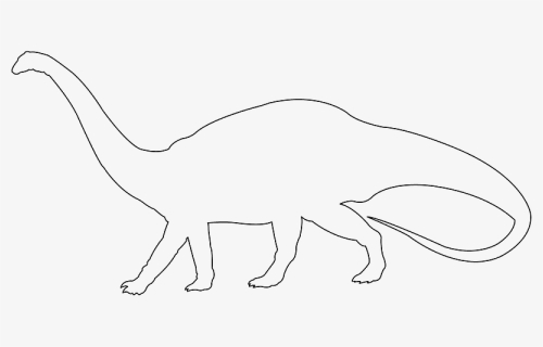 Dinosaur Silhouette Png, Transparent Png, Free Download