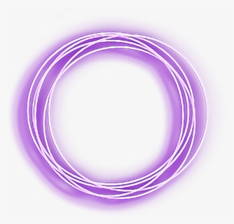 #neon #purple #circle #neoncircle #purplecircle #glowing - Neon Png For Picsart, Transparent Png, Free Download