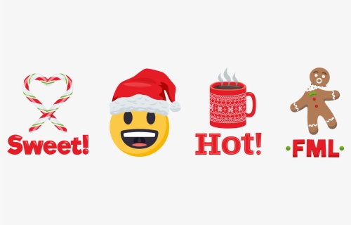 Make Your Messages Merry With These Festive Stickers, HD Png Download, Free Download