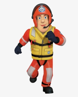 Fireman Sam In Lifeguard Uniform - Fireman Sam Toy Png, Transparent Png, Free Download