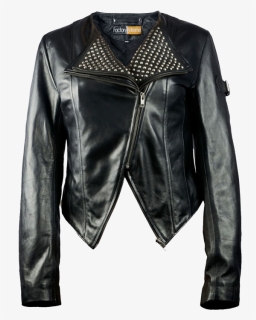 Female Leather Jacket Png, Transparent Png, Free Download