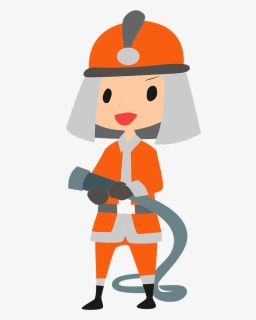 Firefighter Clipart, HD Png Download, Free Download