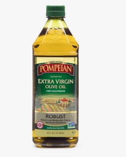 Pom Olive Oil - Pompeian Extra Virgin Olive Oil Robust, HD Png Download ...