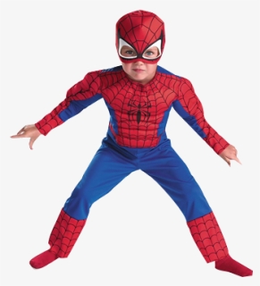 Spiderman Costume For Kids Png, Transparent Png, Free Download