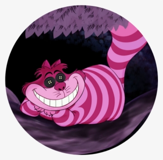 #buttoneyes #cheshirecat #cat #disney #aliceinwonderland - Alice In Wonderland Cartoon Were All Mad Here, HD Png Download, Free Download