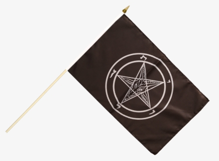 Baphomet Church Of Satan Hand Waving Flag - Emblem, HD Png Download, Free Download