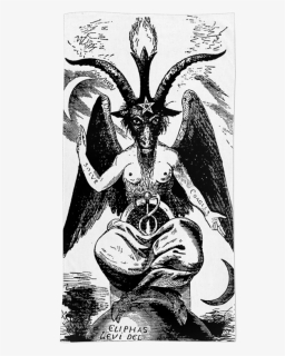 Toalha Baphomet De Carolina Ziwianna - Illuminati Idol, HD Png Download, Free Download