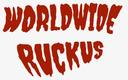 Worldwide Ruckus Print - Calligraphy, HD Png Download, Free Download