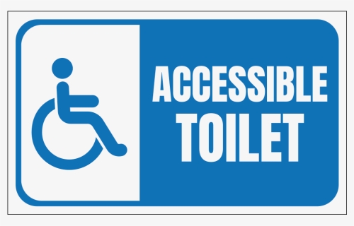 Accessible Toilet, Handicap - Graphic Design, HD Png Download, Free Download