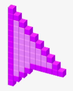 #cursor #purple #pixel #3d #arrow #mouse #computer - Graphic Design, HD Png Download, Free Download