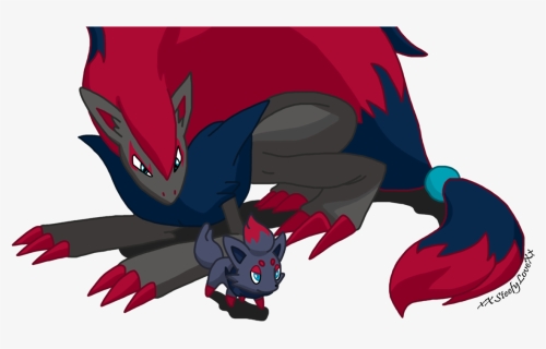 Zorua And Zoroark Dream World By Xxsteefylovexx-d4m8sqj - Zorua And Zoroark, HD Png Download, Free Download