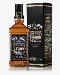 Jack Daniels Bottle Png - Jack Daniels Red Dog Saloon, Transparent Png, Free Download