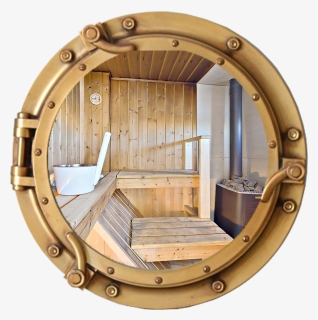 Through The Porthole - Ship, HD Png Download, Free Download