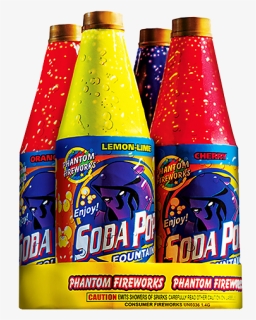 Fireworks Fountains Soda Pop - Phantom Fireworks Fountains, HD Png Download, Free Download
