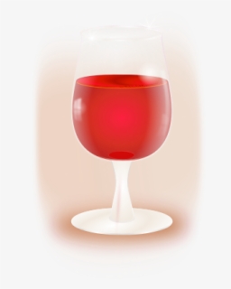 Glass Of Wine - Champagne Stemware, HD Png Download, Free Download