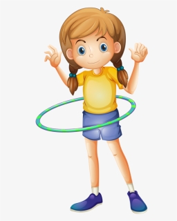 Фотки Painting For Kids, Drawing For Kids, School Clipart, - Girl Playing Hula Hoop Clipart, HD Png Download, Free Download