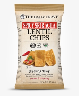 Daily Crave Smoked Gouda Lentil Chips, HD Png Download, Free Download
