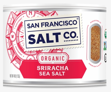 Organic Sriracha Gourmet Sea Salt Stacker - San Francisco Salt Co Salt, HD Png Download, Free Download