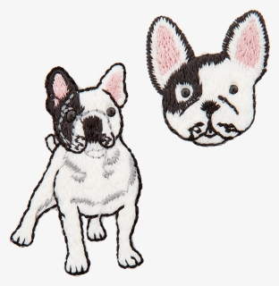 Motif French Bulldog - Cartoon, HD Png Download, Free Download