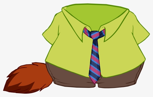 Nick Wilde Costume Club Penguin Wiki Fandom Powered, HD Png Download, Free Download
