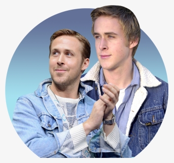 A Photo Illustration Of Ryan Gosling In Jean Jackets - Gentleman, HD Png Download, Free Download