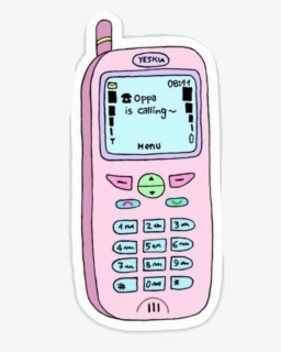 Pastel Pink Phone Aesthetic Aesthetictumblr Aestetic - Aesthetic Phone Clipart, HD Png Download, Free Download