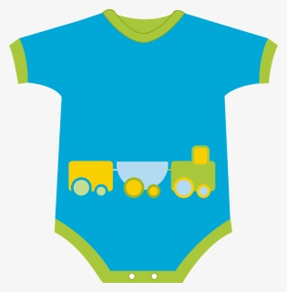 Clipart Baby Cloth - Baby Boy Onesie Clipart, HD Png Download, Free Download