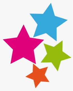 Colors Star Png Clipart , Png Download - Transparent Colourful Stars Png, Png Download, Free Download