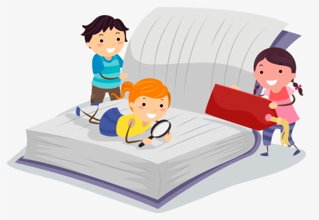 Analysis Of Book - Reading Cartoon Hd, HD Png Download, Free Download
