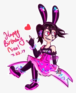 “nico Nico Nii~” a Little Late But Hey I Gotta Post - Cartoon, HD Png Download, Free Download