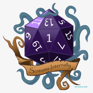Fan Forge Forfansbyfans T - 20 Sided Dice Clip Art, HD Png Download, Free Download