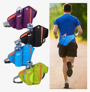 Transparent Running Water Png - Fanny Pack Running, Png Download, Free Download