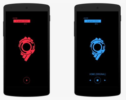 [minimalist] Gits Black - Smartphone, HD Png Download, Free Download
