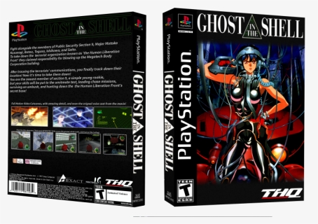 Ghost In The Shell Box Art Cover - Ghost In The Shell Ps, HD Png Download, Free Download