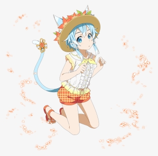 Sinon [tomboy Cat Fairy] - メモデフ シノン 子供, HD Png Download, Free Download