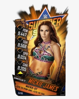 Supercard Mickiejames S3 14 Wrestlemania33 Supercard - Wwe Supercard Summerslam 17, HD Png Download, Free Download