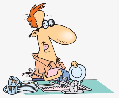 Do The Dishes Cartoon , Png Download - Do The Dishes Clipart, Transparent Png, Free Download