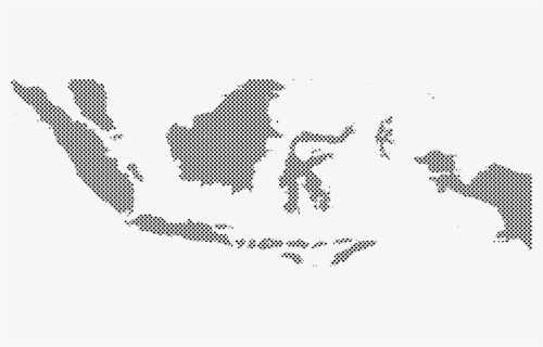 Halftoned Map Of Indonesia Clip Arts - Democracy In Southeast Asia, HD Png Download, Free Download