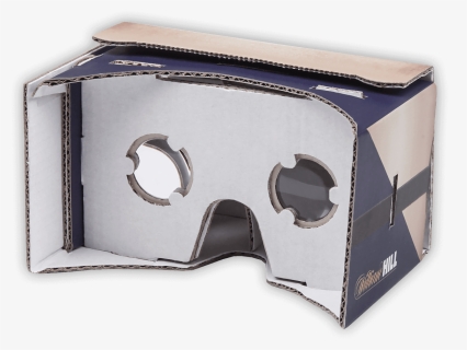 0 Branded Google Cardboard Back View - Box, HD Png Download, Free Download