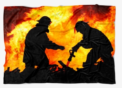 Putting Out The Fire Firefighter Blankets - Fire Insurance, HD Png Download, Free Download